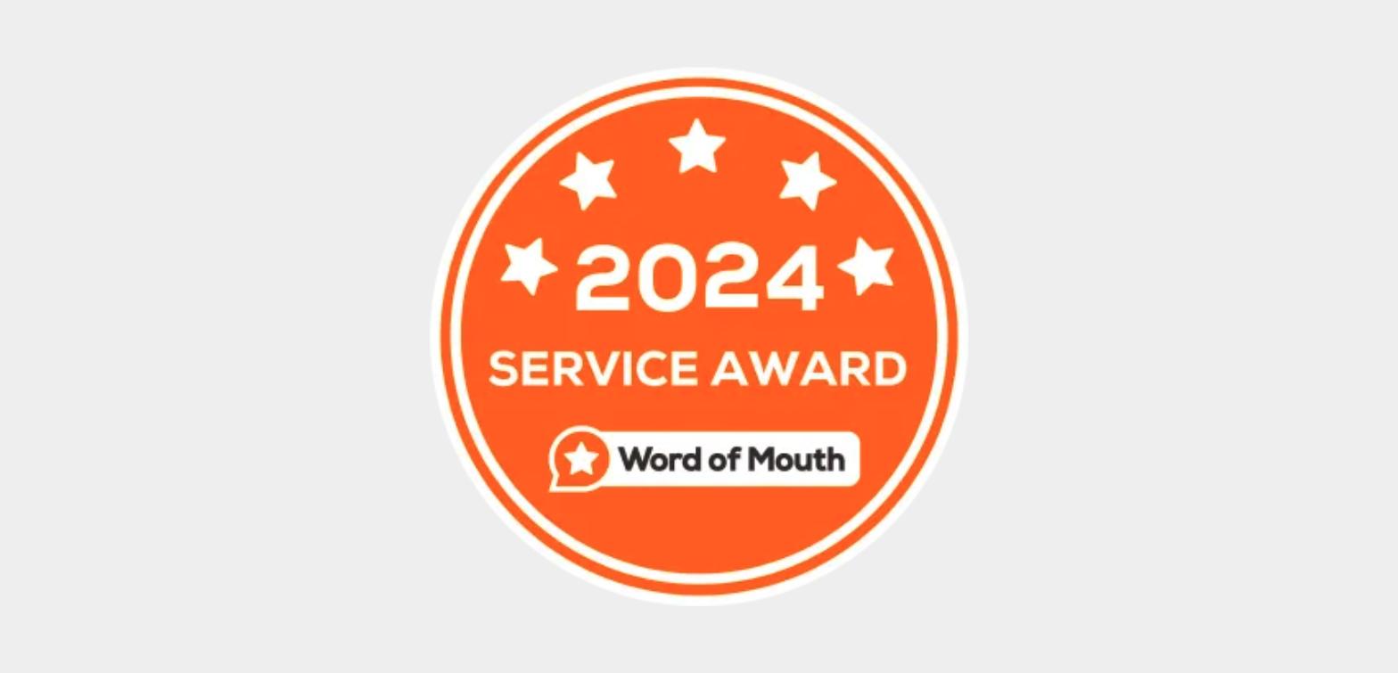 Word of Mouth 2024 Service Award