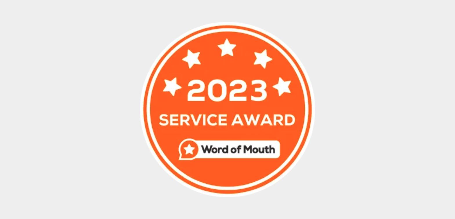 Word of Mouth 2023 Service Award